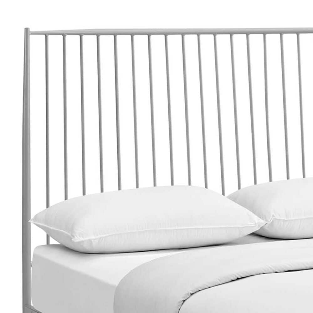 Modway Annika Queen Platform Bed in Gray, , large