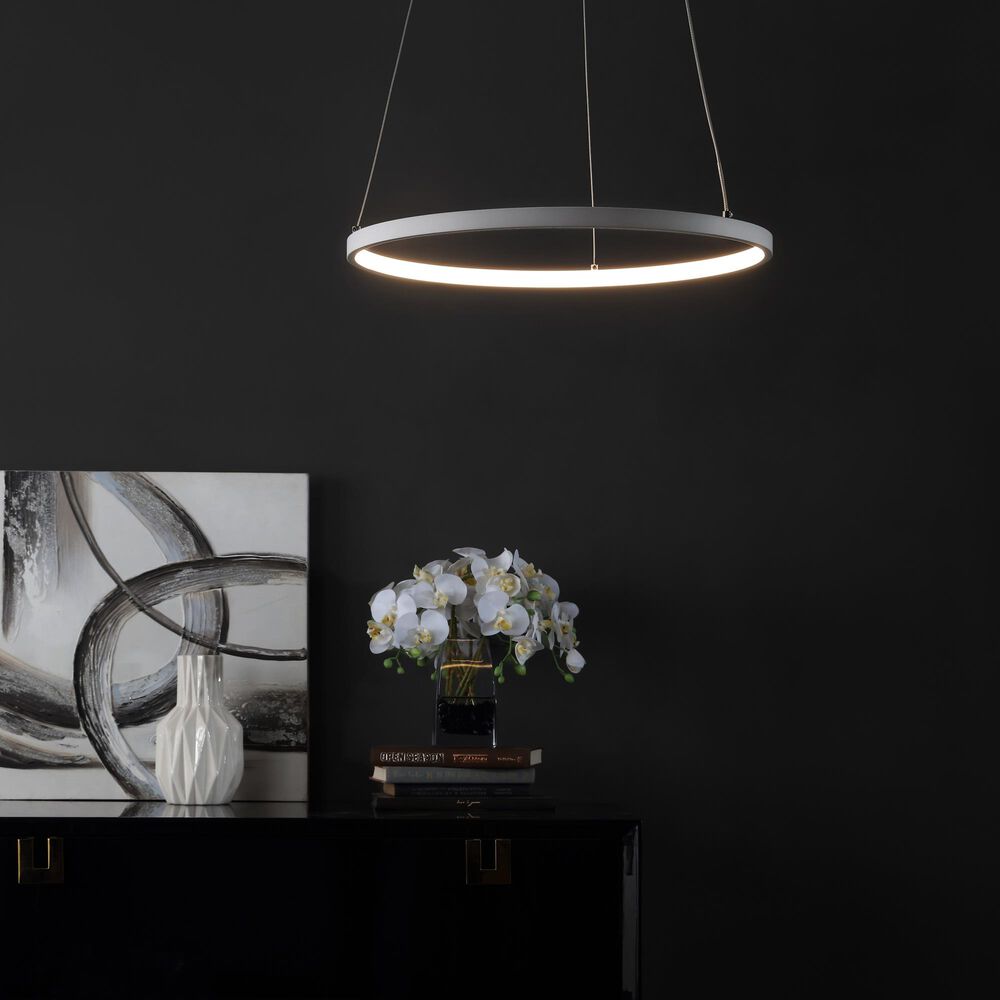 Safavieh Bremi LED Pendant in White, , large