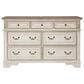 Ashley Realyn 5-Piece King Panel Bedroom Set in Chipped White, , large