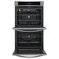Frigidaire 2-Piece Kitchen Package with 30" Double Electric Wall Oven and 30" Gas Cooktop in Stainless Steel, , large