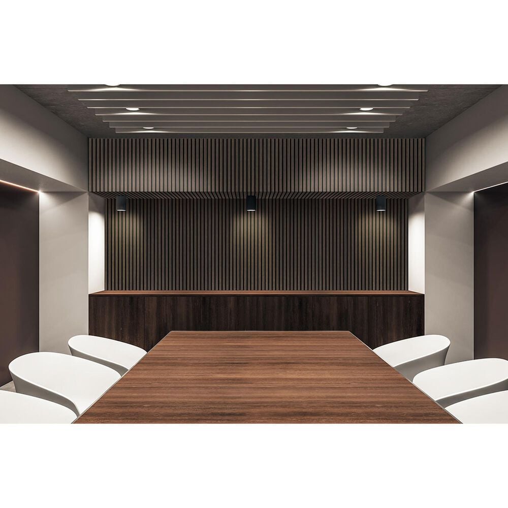 MS International Acoustic Wood Slat Espresso 24" x 48" Wall Panels, , large