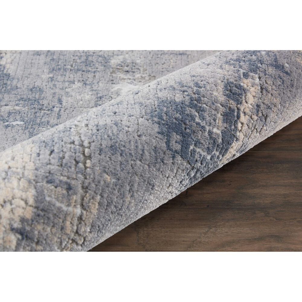 Nourison Rustic Textures RUS06 9&#39;3&quot; x 12&#39;9&quot; Grey and Beige Area Rug, , large