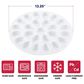 Harold Import 13.25" Deviled Egg Dish in White, , large