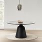 Blue River Knox Dining Table in Black and White - Table Only, , large