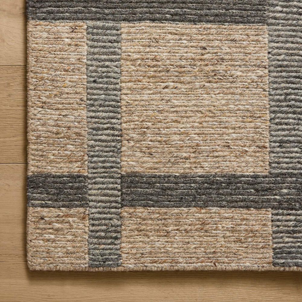 Jeremiah Brent x Loloi Perry Brown and Charcoal 2&#39;9&quot; x 7&#39;9&quot; Runner, , large