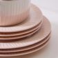 Lifetime Brands Rising Up 12-Piece Dinnerware Set in Blush, , large