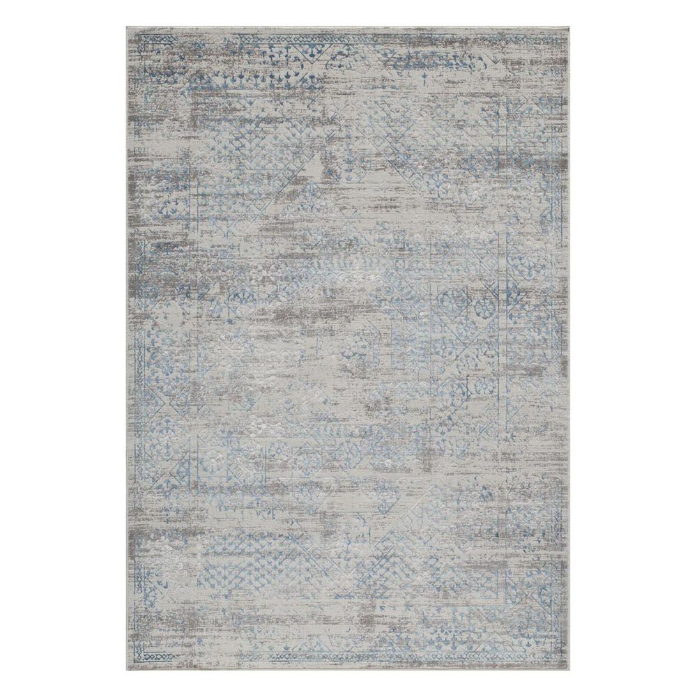 Momeni Juliet JU-02 5" x 7" 6" Blue Area Rug , , large