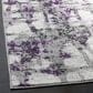 Safavieh Skyler SKY193R 8" x 10" Gray and Purple Area Rug, , large