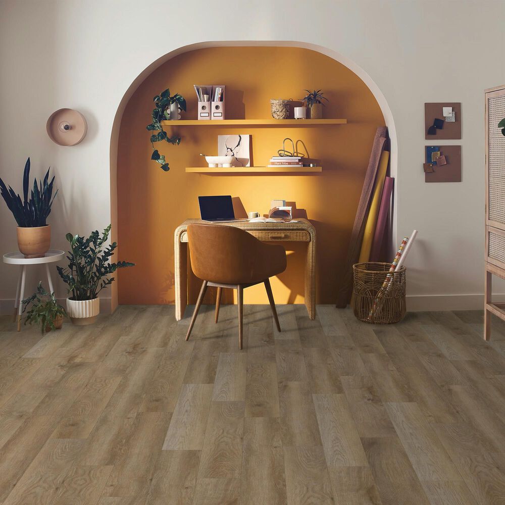 US Floors Pro Classics Cartwheel Oak 7" x 48" Luxury Vinyl Plank, , large