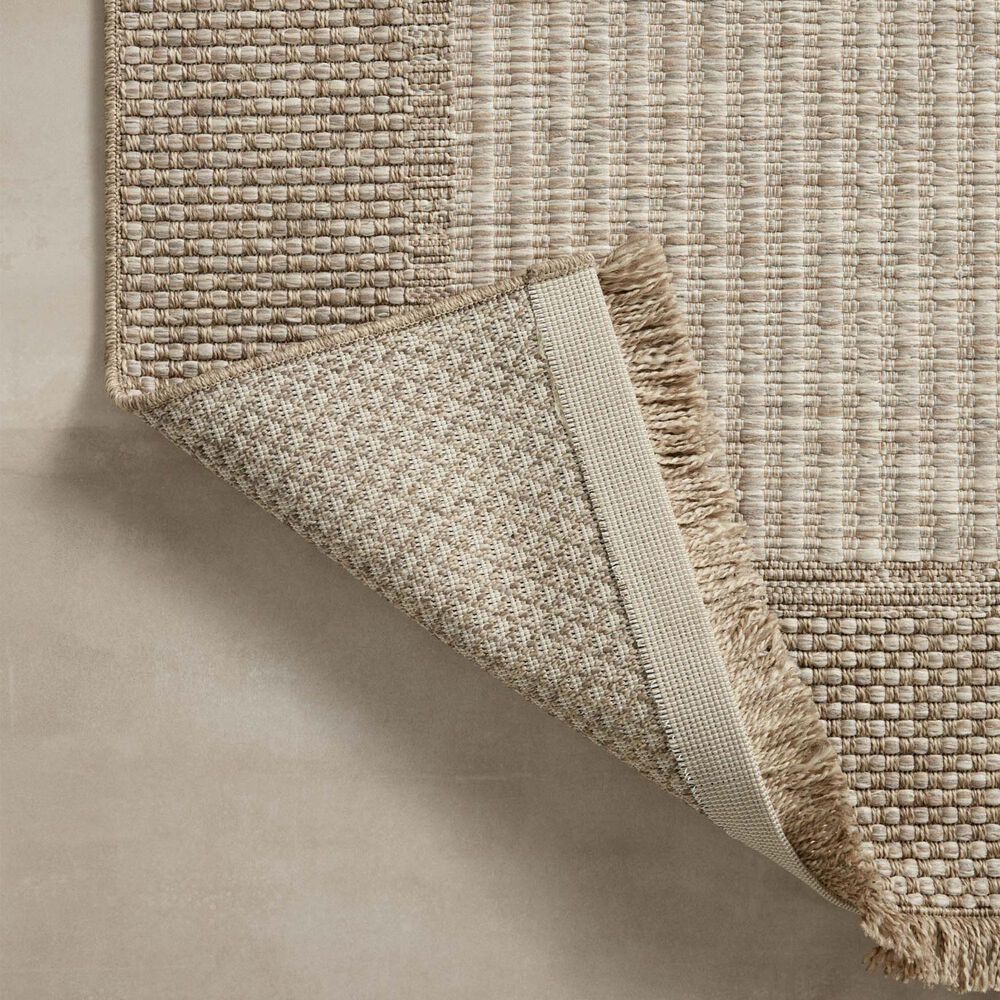 Loloi Dawn DAW-06 2&#39;3&quot; x 7&#39;7&quot; Natural Runner, , large