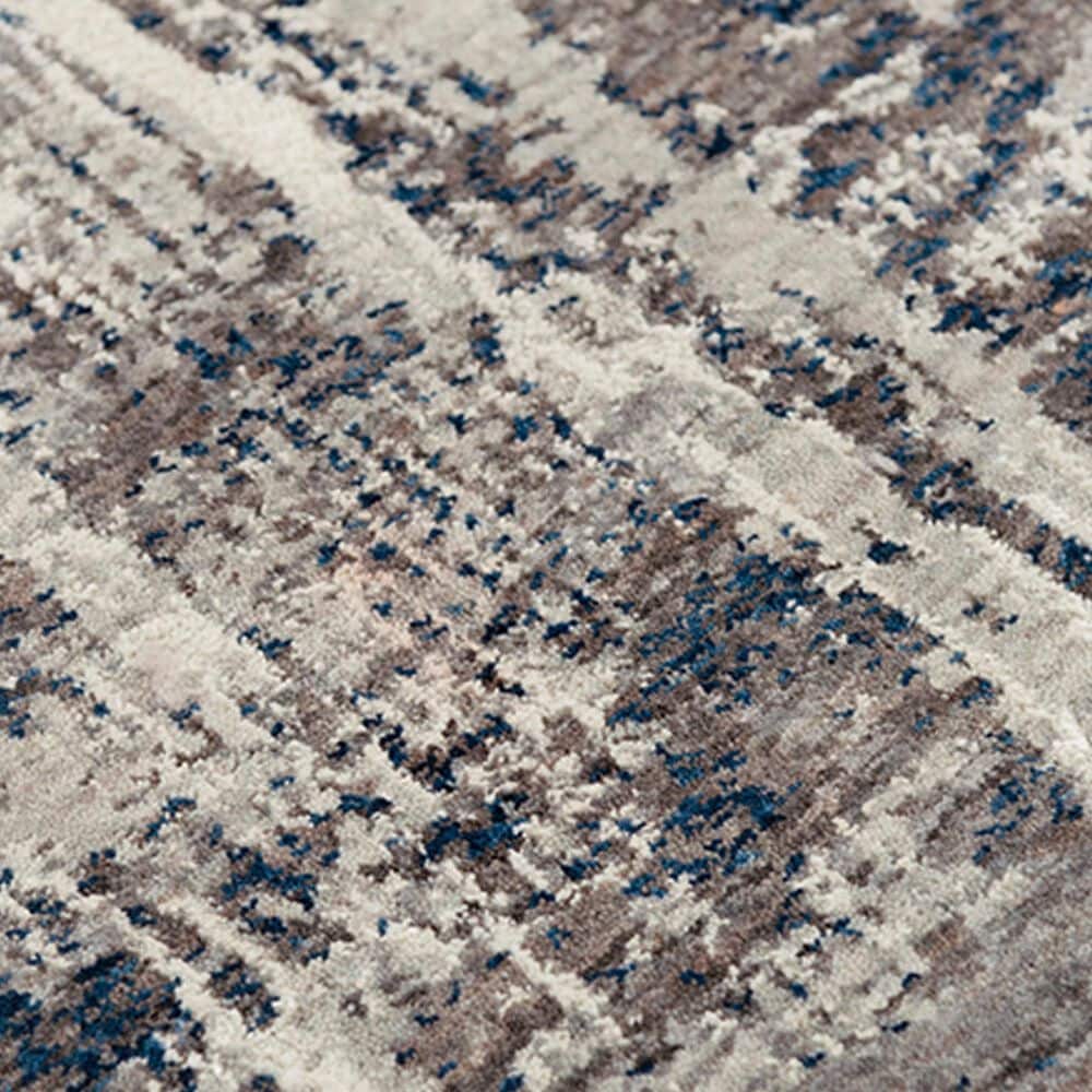 RIZZY Ankara ANK733 5&#39;2&quot; x 7&#39;9&quot; Gray Area Rug, , large