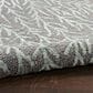 Nourison Ma30 Star 7"9" x 9"9" Slate and Teal Area Rug, , large