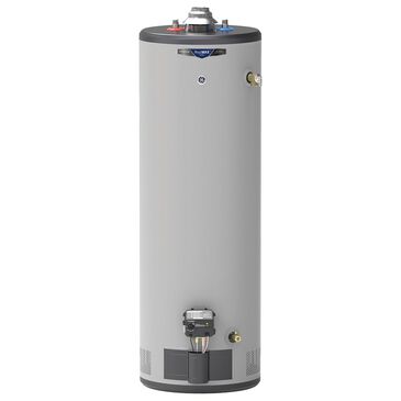 GE Appliances RealMAX Premium 40-Gallon Tall Natural Gas Atmospheric Water Heater in Gray, , large