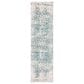 Safavieh Madison MAD603J 2"3" x 10" Teal and Ivory Runner, , large