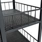 Hearth and Haven Patio Serving Cart in Dark Brown, , large