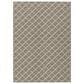 Dalyn Rug Company York 8" x 10" Taupe Indoor/Outdoor Area Rug, , large