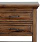 Napa Furniture Design 4-Piece Queen Bedroom Set in Dark Chestnut, , large