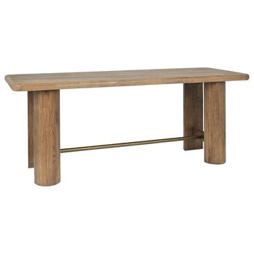 Classic Home Tacoma Counter Height Table in Natural and Brass - Table Only, , large