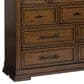 Ashley Taffenbrook 10-Drawer Dresser in Medium Brown, , large
