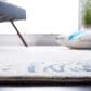 Safavieh Micro-Loop MLP382F 4" x 6" Gray and Ivory Area Rug, , large