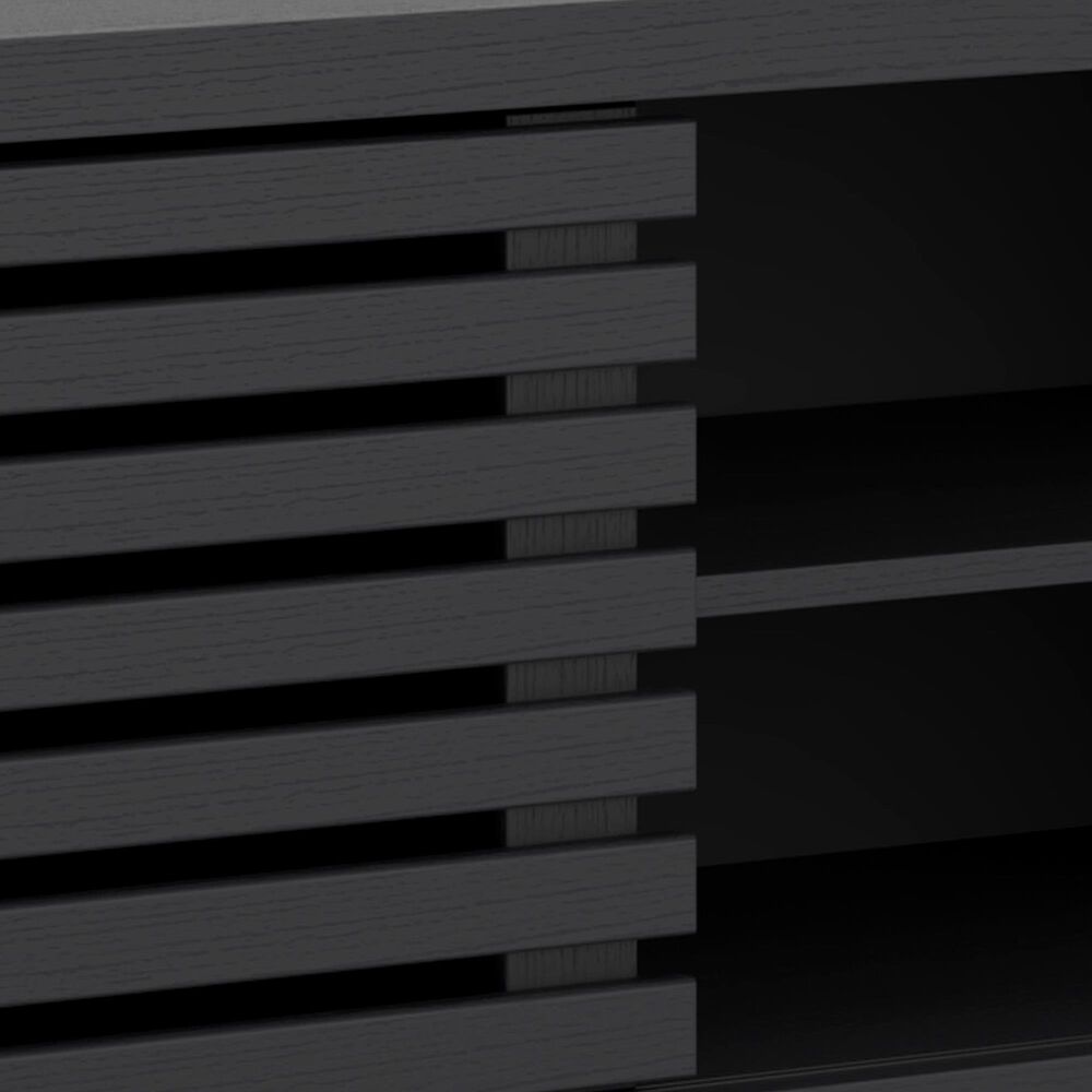 Ashley Danziar 72&quot; TV Stand in Matte Black, , large