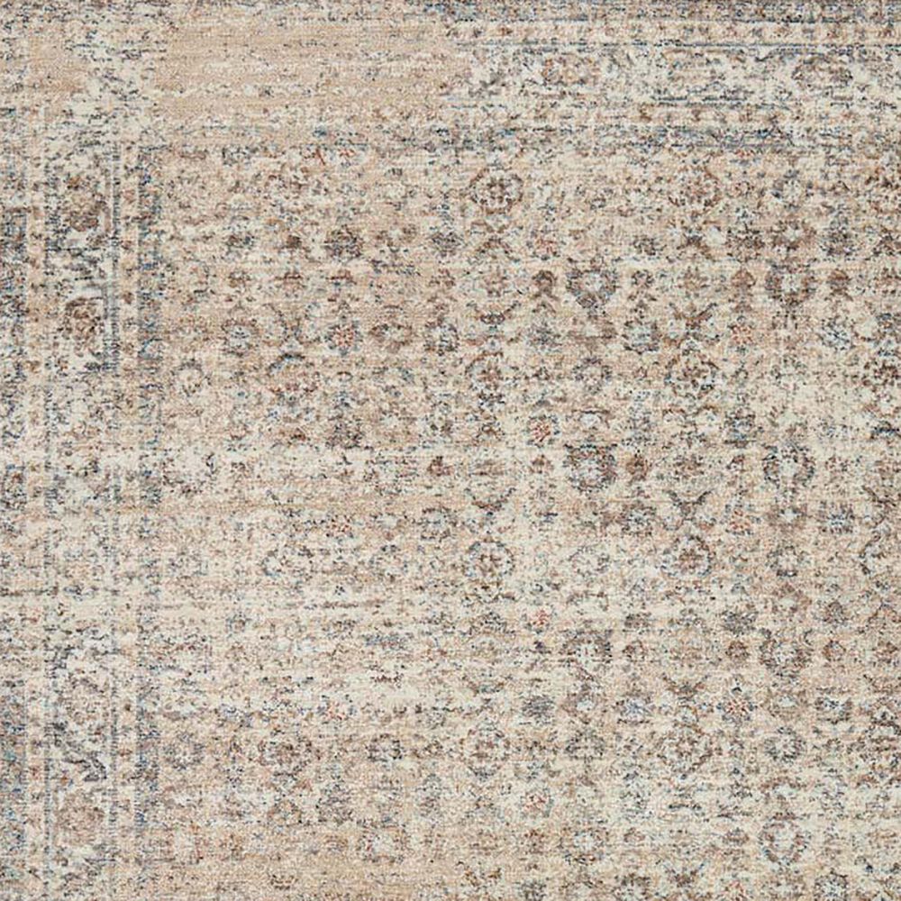 Angela Rose Blake 6&#39;7&quot; x 9&#39;10&quot; Beige and Denim Area Rug, , large