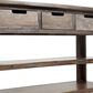 Waltham Painted Canyon Sofa Table in Brown, , large