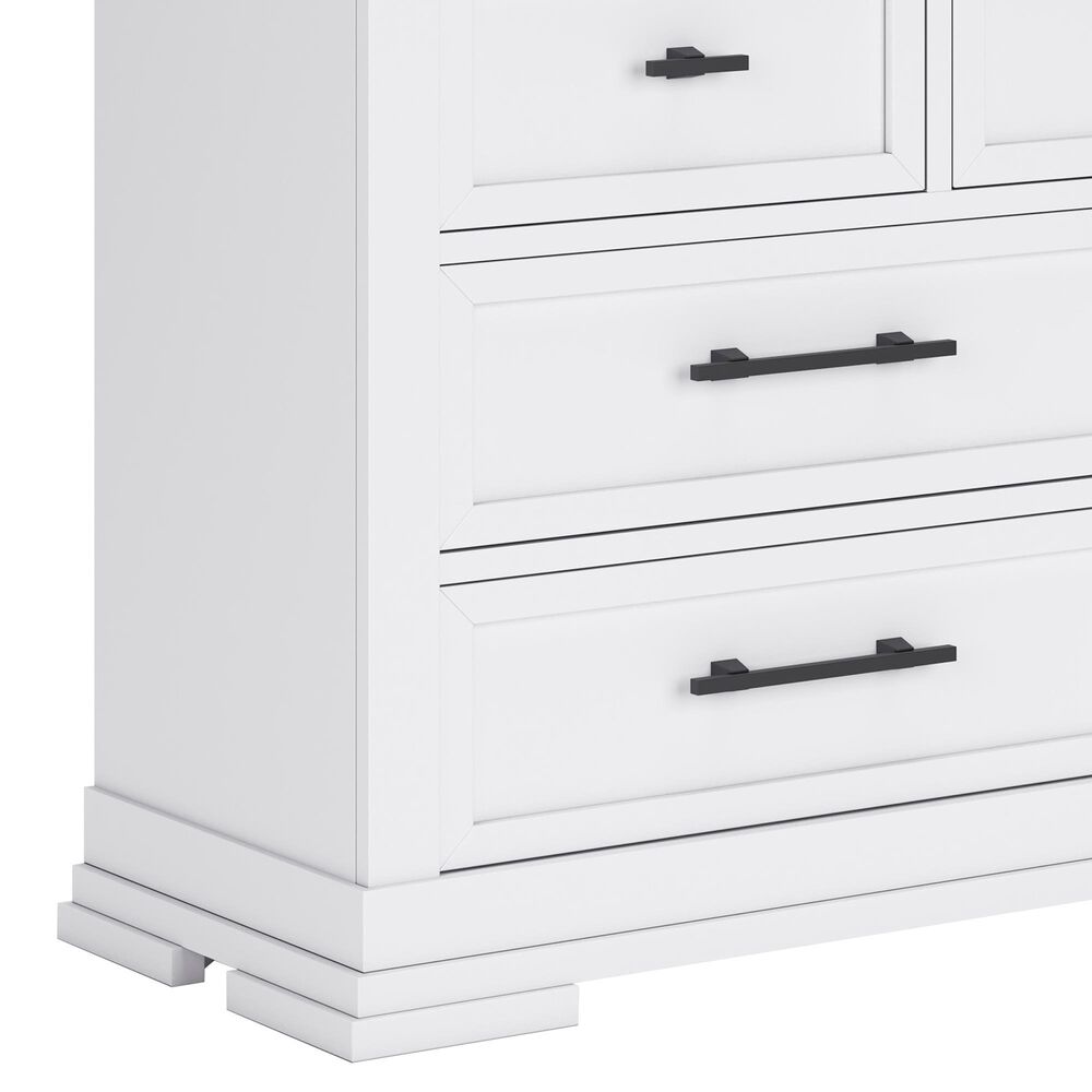 Ashley 4-Piece Queen Bedroom Set in White, , large