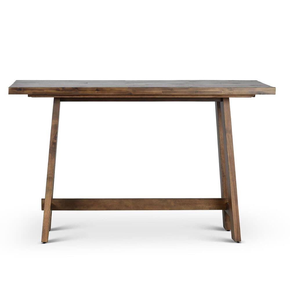Crystal City Saranac 4 Chairs and 1 Counter Table in Mocha, , large