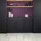 Dal-Tile Color Wheel Plum Crazy 12" x 10" Ceramic Mosaic Sheet, , large