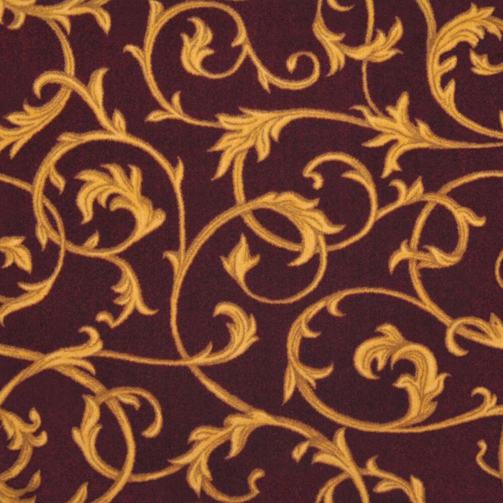 Milliken Brand Code Acanthus Essentials Carpet in Burgundy, , large