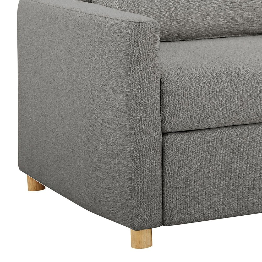 Lifestyle Solutions Conley Convertible Chair in Grey, , large