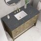James Martin Vanities Emmeline 48" Single Vanity in Pebble Oak with 3 cm Parisien Bleu Quartz Top, , large