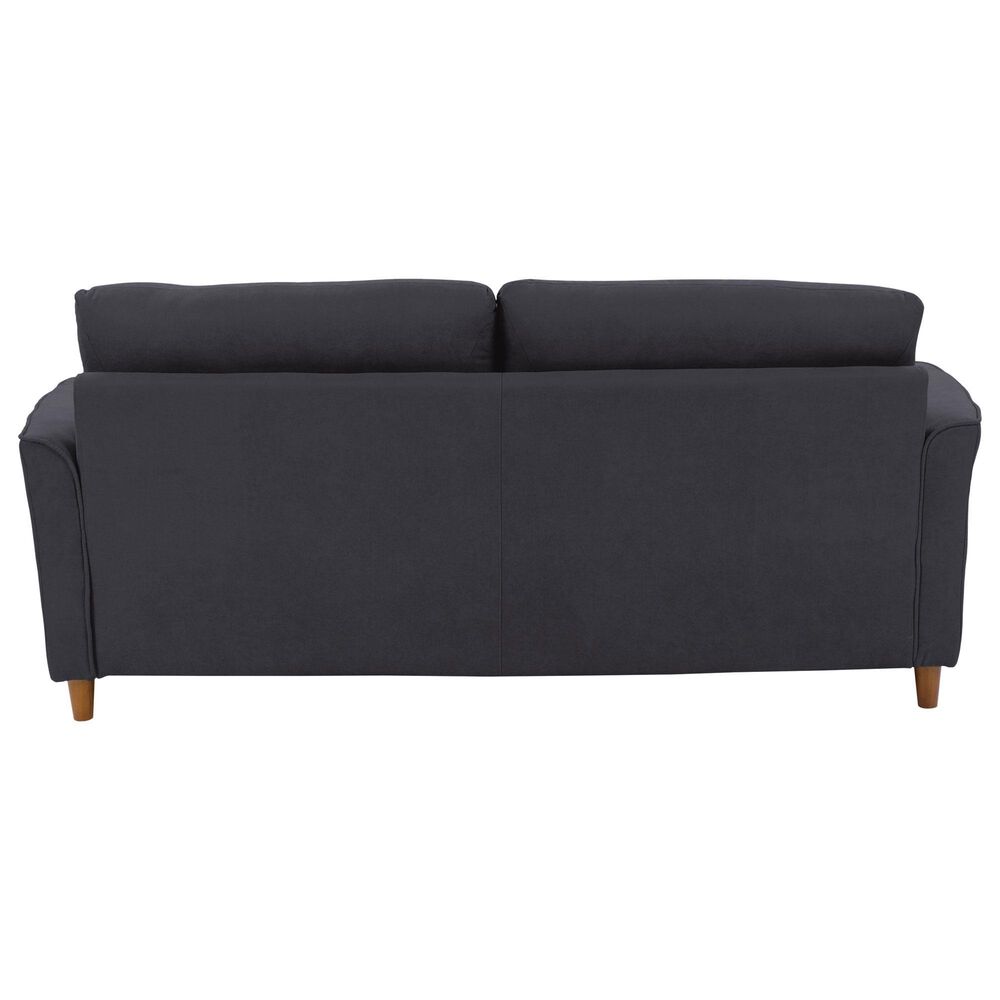 CorLiving Georgia Stationary Sofa in Dark Grey, , large