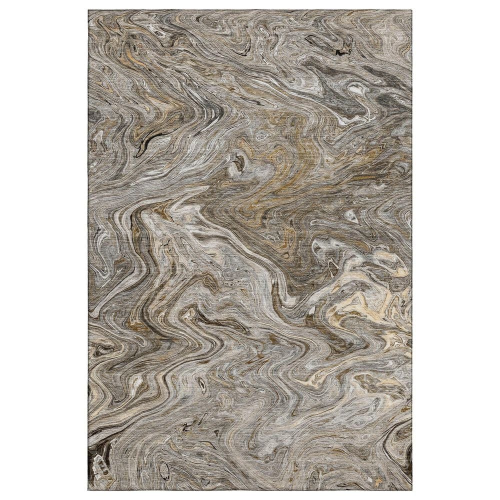 Dalyn Rug Company Ravenna RN8 10" x 14" Taupe Area Rug, , large