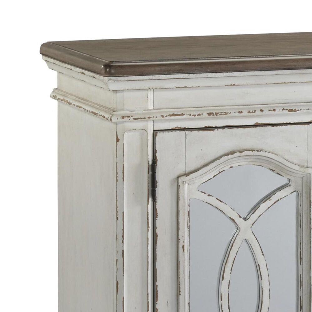 Signature Design by Ashley Realyn Dining Room Server in Chipped White