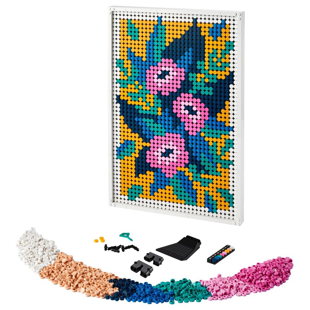 LEGO Floral Art Building Set, , large