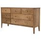 Archbold Furniture Warren 7-Drawer Dresser and Mirror in Harvest, , large