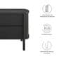 Modway Cadence 2 Drawer Nightstand in Black, , large
