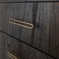Fallridge Balam 5-Drawer Chest in Stained Dark, , large