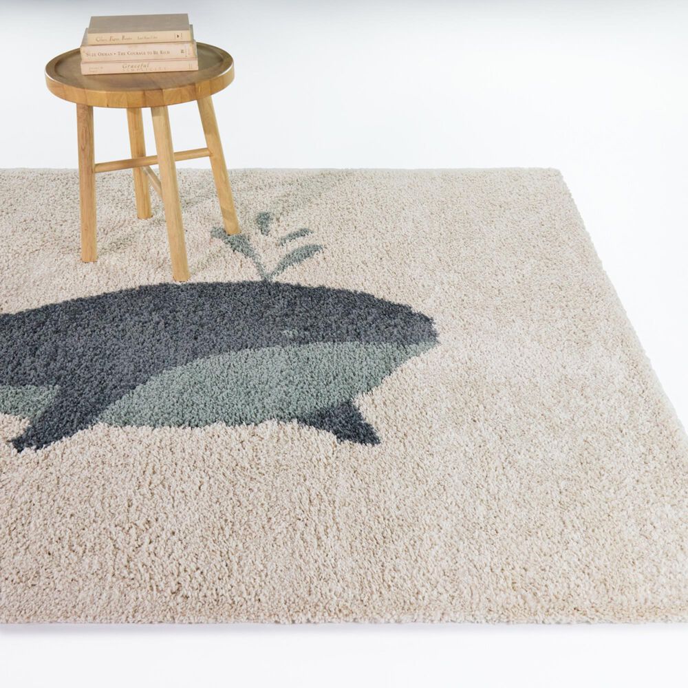 Balta Rugs Stella Saltaire Cream 5'3" x 7' Kids Area Rug, , large