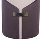 Rta Products Two-Toned Vanity Stool Storage Ottoman in Brown, , large