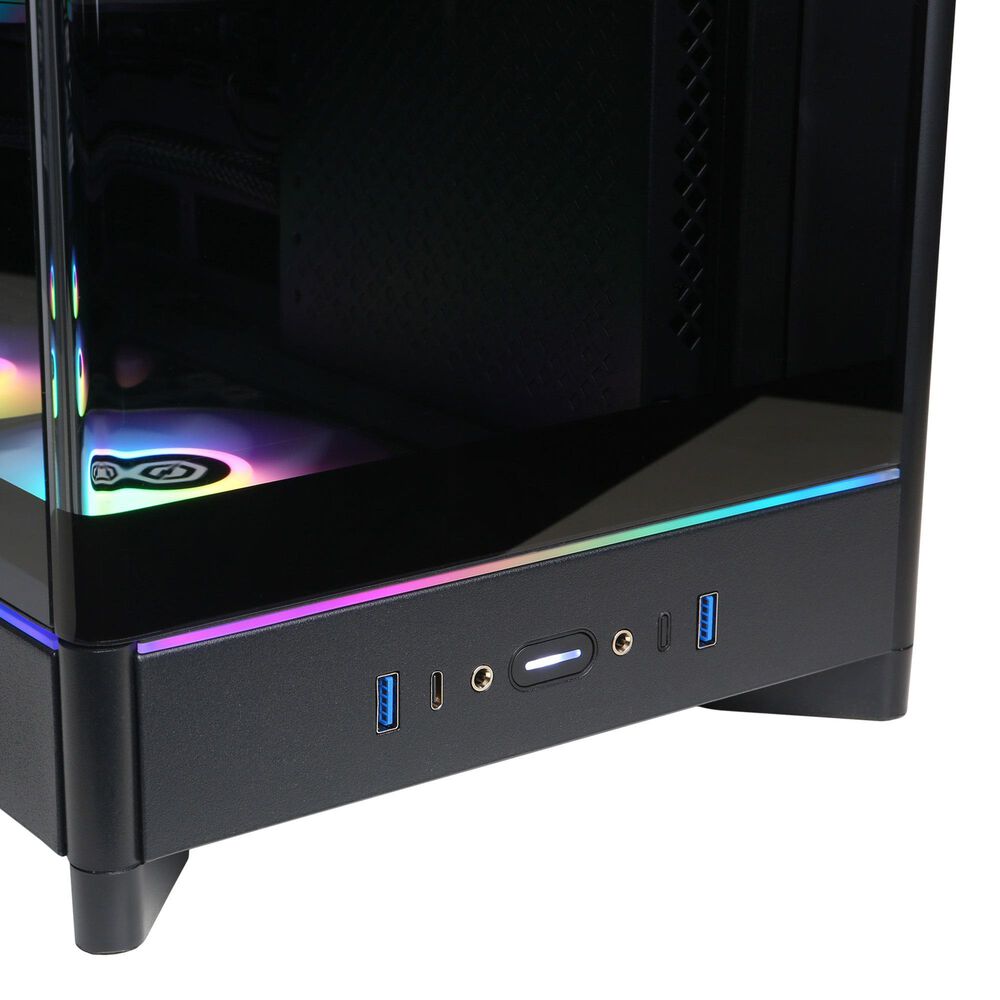 CyberPowerPC Gamer Supreme Gaming Desktop | AMD Ryzen 7 9700X - 32GB RAM - AMD Radeon RX 9060 XT Graphics - 2TB SSD in Black, , large
