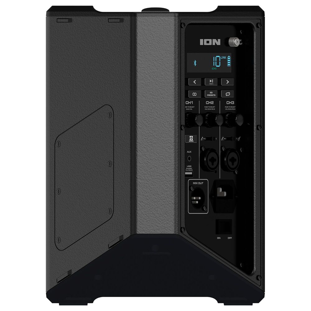 Ion Trouper 100 Battery-Powered Portable Speaker System in Black, , large