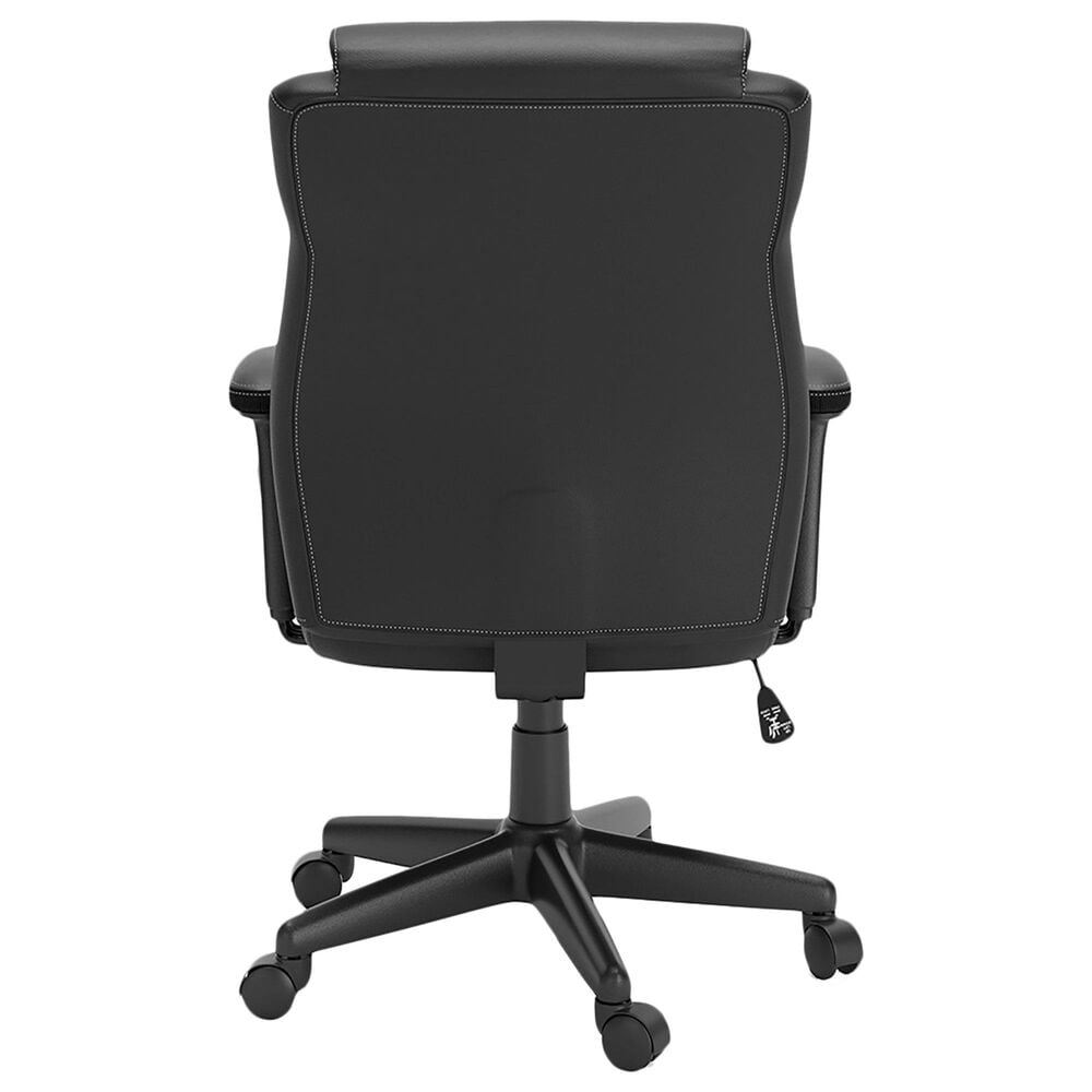 Ashley Corbindale Swivel Desk Chair in Black, , large