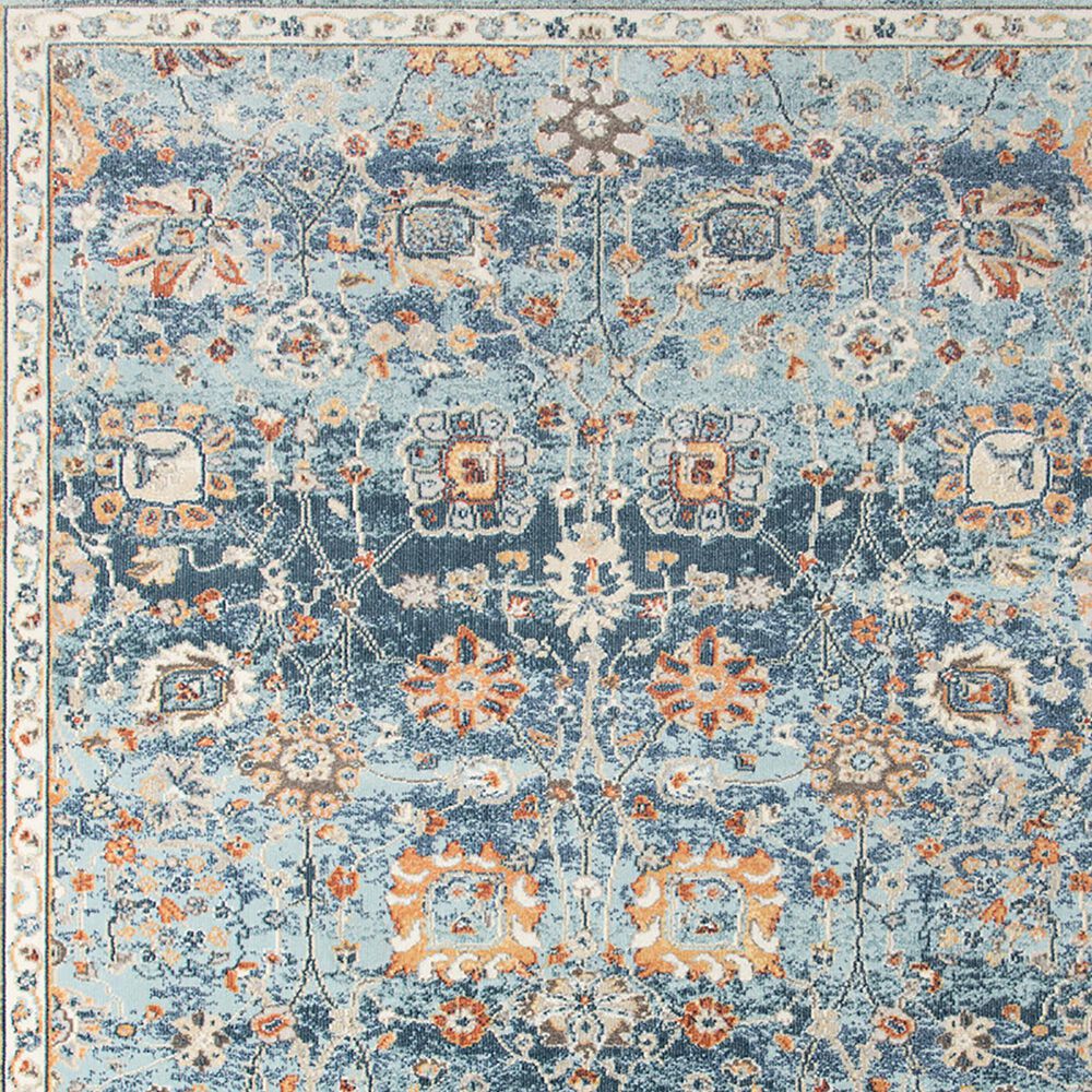 Amer Rugs Bohemian 2&#39; x 3&#39; Navy Blue Area Performance Rug, , large