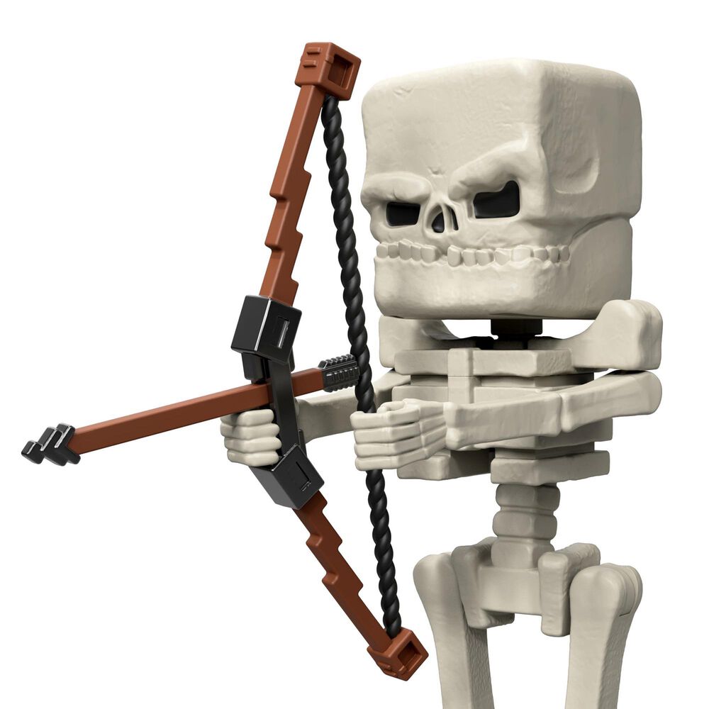 Minecraft A Minecraft Movie - 4&quot; Skeleton Action Figure in Multicolor, , large