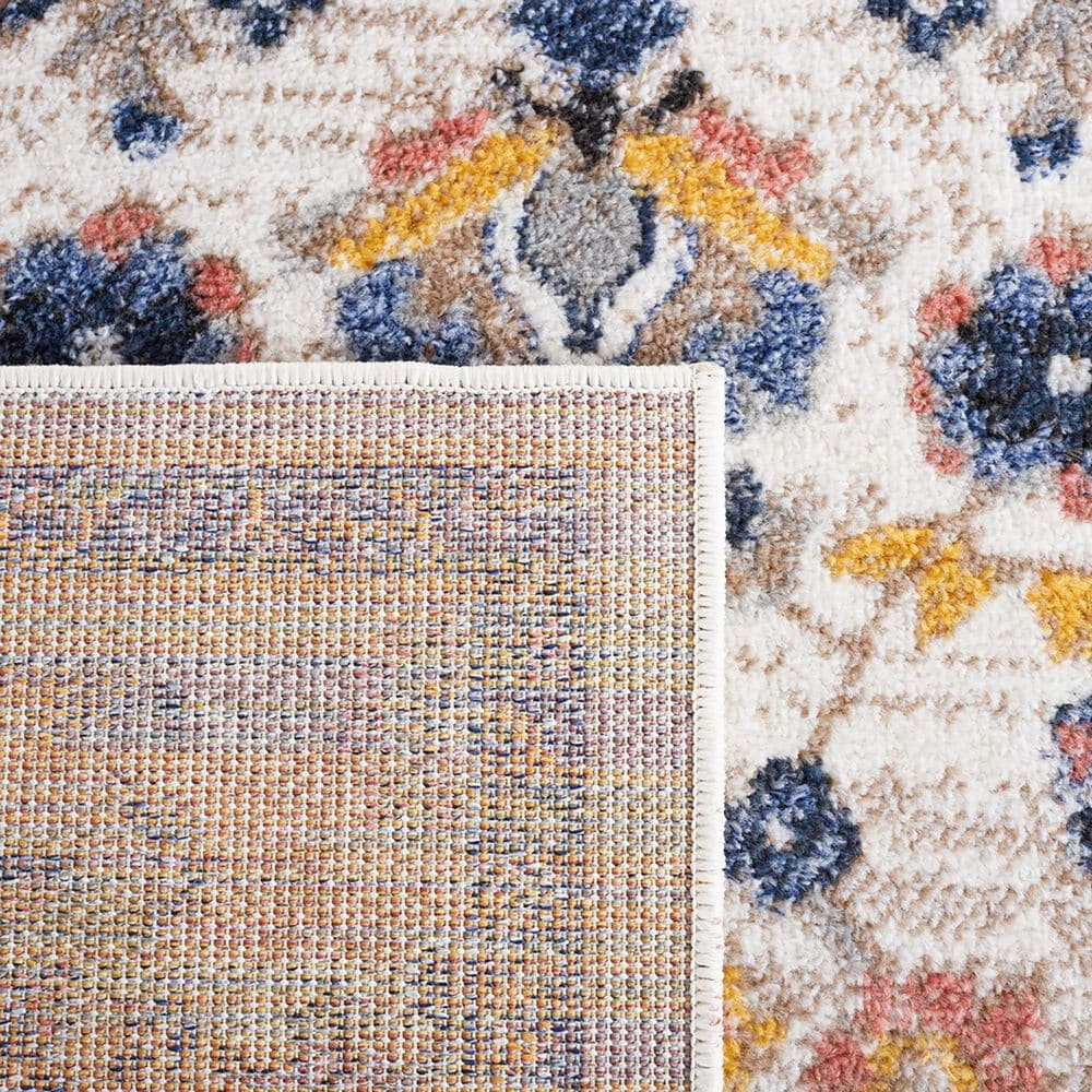 Safavieh Astoria 8&#39; x 10&#39; Beige and Blue Area Rug, , large
