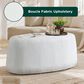Lifestyle Solutions Kayden Ottoman in White, , large