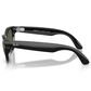 Rayban Glasses Skyler Gen 2 Sunglasses with Green Lenses in Shiny Black, , large